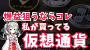 【仮想通貨】私が買っているのはビットコインではなく〇〇！仮想通貨の基本！
