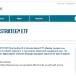 BITO、ビットコイン・リンクETF。暗号通貨ETFのチャートと考察