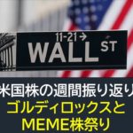 【米国株】ゴルディロックスとMEME株（週間振り返り1月23日-1月27日）