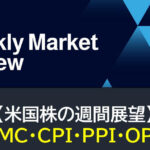 【米国株】FOMC・CPI・PPI・OPEXイベント多すぎ！（週間展望）