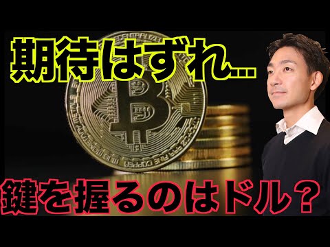 仮想通貨最大の期待はずれ？鍵を握るのはドル？（動画）