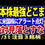 【ここ絶対見落とすな！】日本株ピークどこまで？先に点灯した米国株の警戒シグナル（動画）