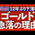 暴落の始まり？金が2013年以来で最大下落！｜今も変わらない金の上昇理由｜1000万円の金ETF投資実績を公開｜下落は待望の買い場＝スポット買い機会｜ナスゴルに投資する？【金投資】2025.10.22（動画）