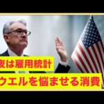 いよいよ雇用統計！米国消費がパウエル議長を悩ませる！（動画）