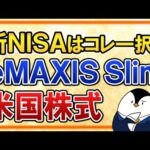 【米国株最強？】新NISAで選ぶ商品はeMAXIS Slim米国株式(S&P500)の一択でいい？入門知識から注意点まで完全解説（動画）