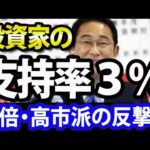 岸田総理、投資家支持率３％で政局波乱の幕開け？（動画）