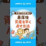 【歴史が証明】暴落後に資産を早く戻す方法#shorts（動画）