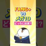 【結論あり】FANG+ vs メガ10、どっちに投資すべき？（動画）