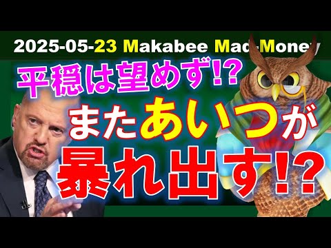 【米国株】平穏は望めない！？またあいつが暴れ出す！？ゲームプラン！【ジムクレイマー・Mad Money】（動画）