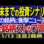 【予測】日本株、年末まで全シナリオ公開！あの銘柄に衝撃NEWS、全銘柄でストップ高連発（動画）