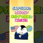 S&P500とオルカン、半分ずつ投資はアリ？ナシ？（動画）