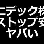 【ヤバい】ニデック株 衝撃のストップ安（動画）