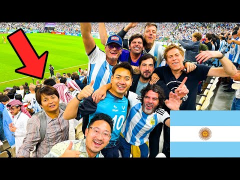 W杯でアルゼンチン観戦しにいったら色々すごすぎた（VLOG）（動画）