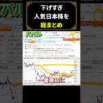 下げすぎた人気日本株を総まとめ #日本株 #米国株 #新NISAで賢くお金を増やす #株式投資で資産運用するコツ（動画）