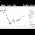 株みるだけ。閑散そうばですねえ（動画）