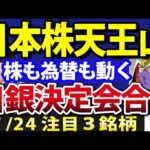 今週の日本株はエグい！日銀決定会合で株も為替も海外投資家も動き出す（動画）