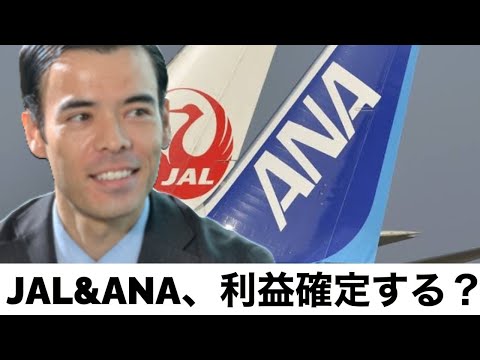 JAL&ANA、利益確定を検討！（動画）