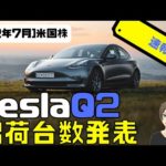 [米国株]TeslaのQ2出荷台数発表！週明けの株価少し不安。。。（動画）