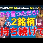 【米国株】これら2銘柄はただ持ち続けて！売買の繰り返しは儲けを逃す！【ジムクレイマー・Mad Money】（動画）