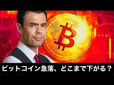 ビットコイン急落、どこまで下がる？（動画）