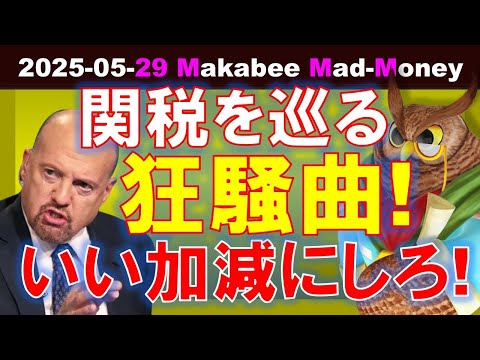 【米国株】いい加減にしてほしい関税狂騒曲！きれいな決着はあり得るのか！？【ジムクレイマー・Mad Money】（動画）