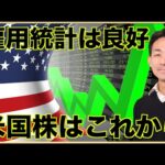 雇用統計で米国株は続伸！米国株はさらに伸びる！（動画）