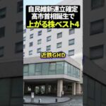 自民維新連立確定高市首相誕生で上がる日本株ベスト４ 新NISA（動画）