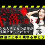 そろそろ下落に備えよ！投資は波乗り（動画）