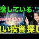 【下落はチャンス！】下落している良い投資探し！（動画）