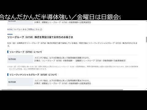 株みるだけ。明後日いよいよ日銀会合（動画）