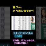 株価低迷のユナイテッドヘルス、バフェット銘柄入り！今後どうなる？（花子切り抜き）（動画）