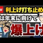 【爆上げ】利上げ打ち止め　株は年末に向けて（動画）