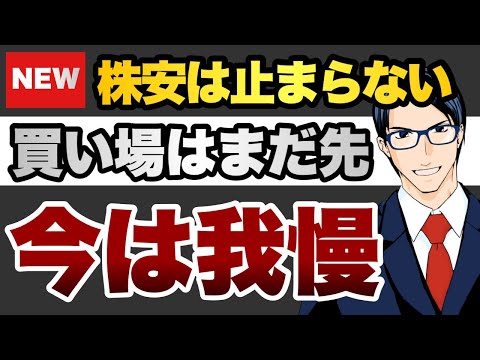 【我慢】株安は止まらない　買い場はまだ先（動画）