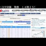 トヨタ決算　宇宙最速でみるLIVE【14時25分】（動画）