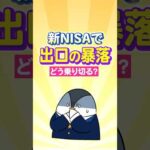 【最悪の展開？】新NISAで出口の暴落はどう乗り切る？（動画）