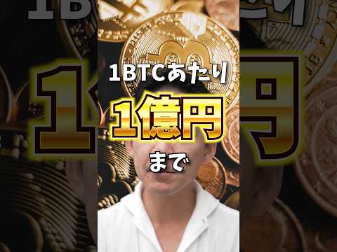 ビットコインは1億円に？もう遅いとは言わせない？ #ビットコイン #仮想通貨 #投資（動画）