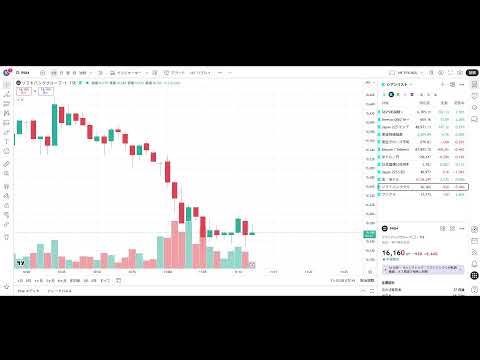 意味もなく、ただ株が上げ下げするこの日々に。（動画）