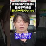 高市相場に危機迫る日経平均株価最大3000円クラッシュ 日本株 資産運用 新NISA（動画）