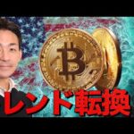 仮想通貨に大きなトレンド転換？更なる下落への警戒。（動画）