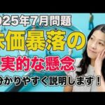 2025年7月問題　米国株株価暴落の現実的な懸念（動画）
