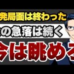 【今は眺めろ】反発局面は終わった　秋の急落は続く（動画）