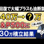 【急回復だが油断禁物】新NISAでeMAXIS Slim米国株式(S&P500)に月30万積立したらいくらになった？【18ヶ月目で元本540万】（動画）