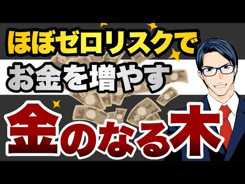 【金のなる木】ほぼゼロリスクでお金を増やす（動画）