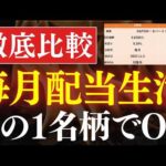 【S&P500で毎月配当】毎月不労所得生活、この1銘柄でできます～米国ETF・投資信託を比較～（動画）