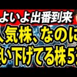 凄い下げてる人気の日本株を総まとめ（動画）