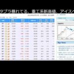 株見るだけ。デイトレ調子わるい（動画）