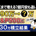 【衝撃】新NISAでeMAXIS Slim米国株式(S&P500)に月30万積立した結果がすごい【23ヶ月目で元本690万】（動画）
